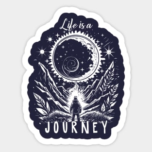 Life is a Journey Sticker